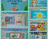 Віртуальна інтерактивна прогулянка на пікнік разом з кішечкою Кітті на уроці англійської мови в 1 ХТО класі (вч. Світлана ЯКІВ'ЮК)