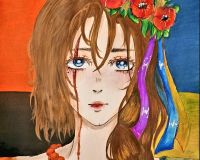 Виставка робіт учнів образотворчого відділення Херсонського Таврійського ліцею.